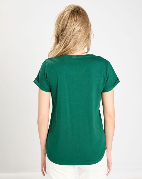 T-Shirt Roll-In vert